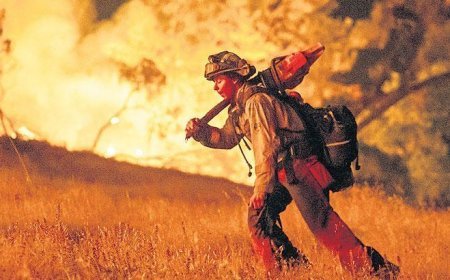 Yangınla mücadele eden personele ilave ödeme