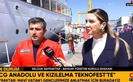 Selçuk Bayraktar, TEKNOFEST Mavi Vatan’da: ‘Gerçekten bir gurur tablosu’