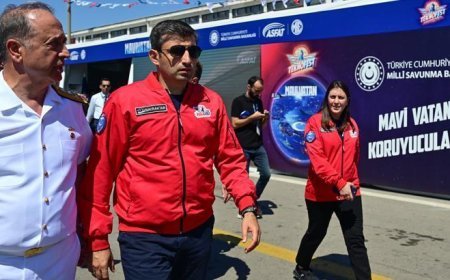 Selçuk Bayraktar, TEKNOFEST Mavi Vatan'da konuştu: Milli fırkateyn ilk defa halka açık