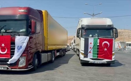Türkiye ile Suriye arasında aktarmasız kara yolu taşımacılığı 13 yıl sonra yeniden başladı