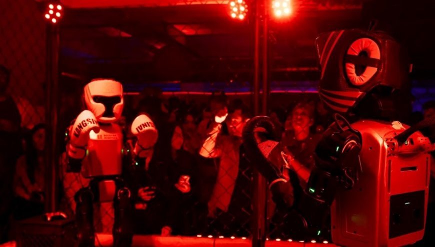 İnsansı robotlarla "dövüş kulübü" kuruldu