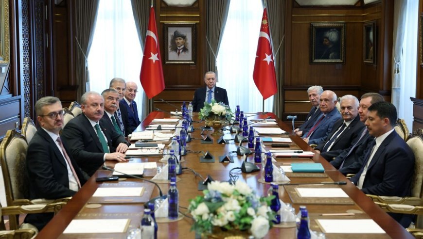 Beştepe'de YİK toplantısı: Sanal bahis ve kumar konuları ele alındı