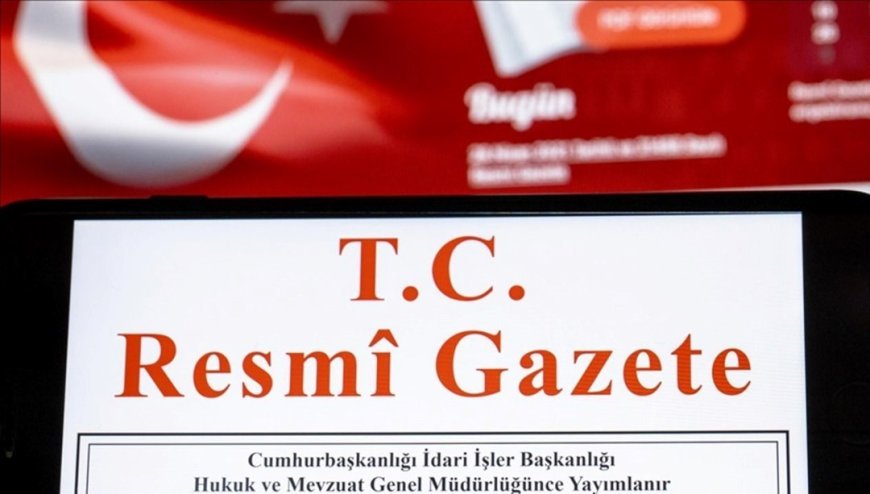 Resmi Gazete'de bugün (13 Ağustos 2025 Resmi Gazete kararları)