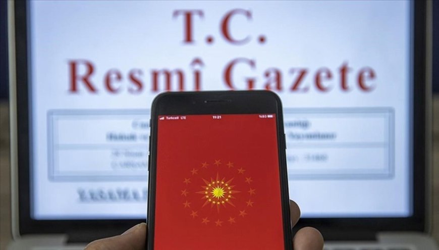Resmi Gazete'de bugün (6 Ağustos 2025 Resmi Gazete kararları)