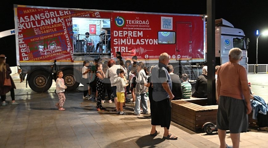 BÜYÜKŞEHİR’DEN DEPREM BİLİNCİNE ÖNEMLİ KATKI