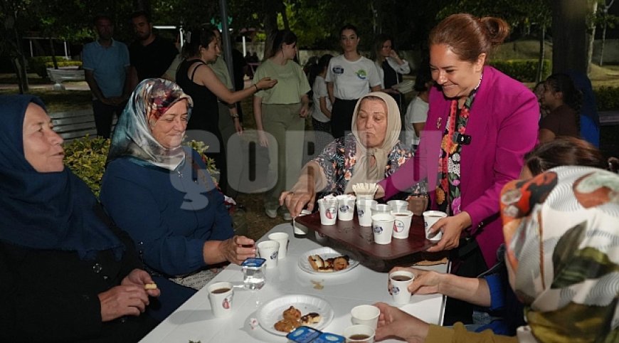 MUHABBET SİZDEN ÇAYLAR VE KAHVELER MÜGE BAŞKAN’DAN