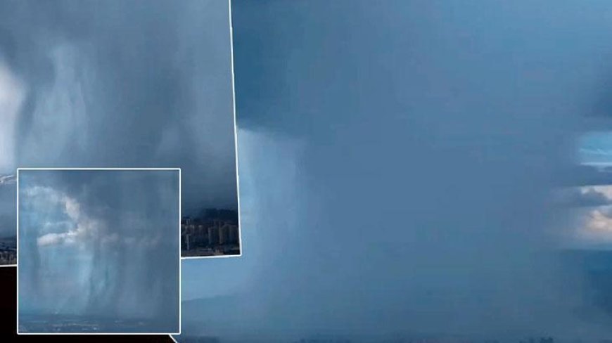 Pilotun görüntülediği doğa olayı hem şaşırttı, hem hayran bıraktı