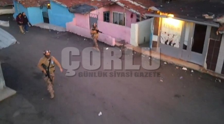 Tekirdağ'da uyuşturucu operasyonu