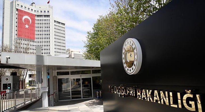 Dışişleri Bakanlığı: Gazze'de insani felaketin boyutları bir kez daha ortada