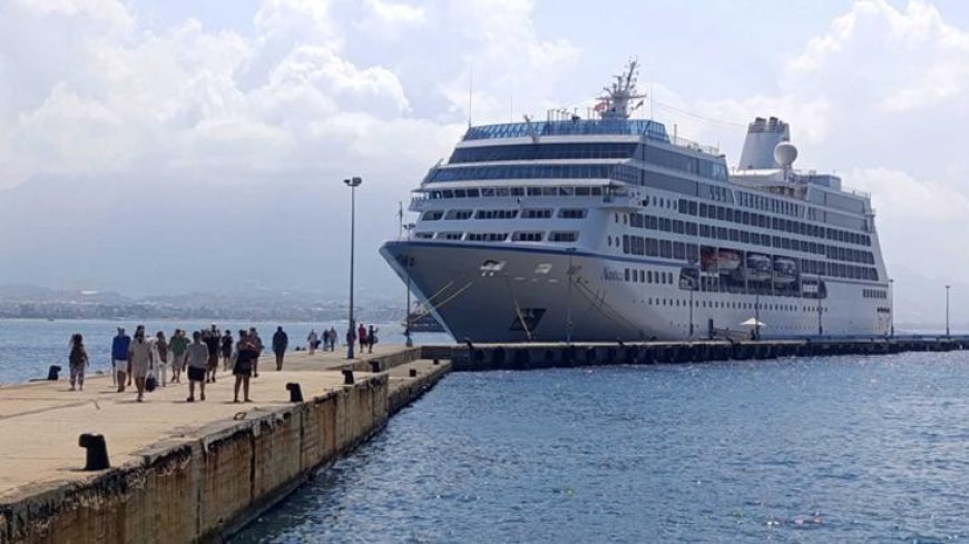 Kruvaziyer turizminde 12 yılın 'temmuz' rekoru