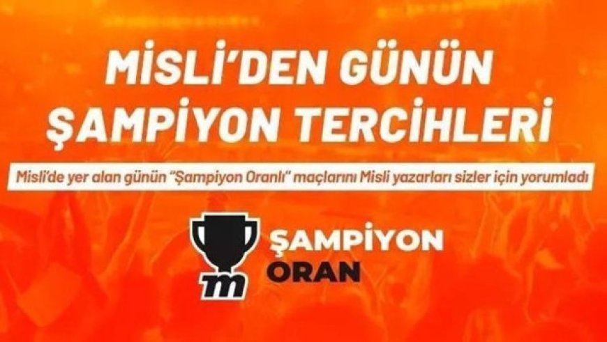 Premier Lig’in kapanış mücadelesinde favori Liverpool… Inter sezonu taraftarı önünde açıyor! İşte Misli’den Günün Şampiyon Tercihleri…