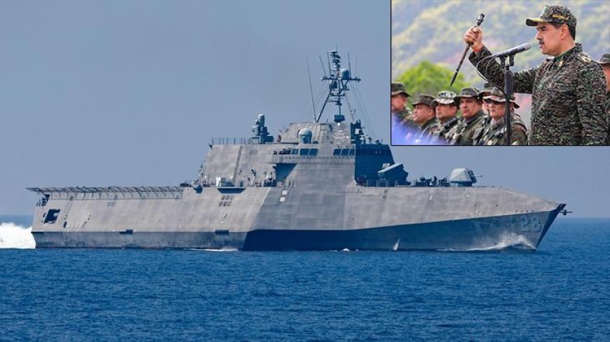 ABD 1 denizaltı, 7 savaş gemisi gönderiyor, Maduro'dan üniformalı tepki