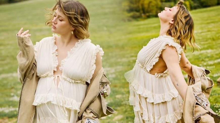 Haberler: Gizem Karaca paylaştı! İşte kızı Leyla Yaz'ın son hali