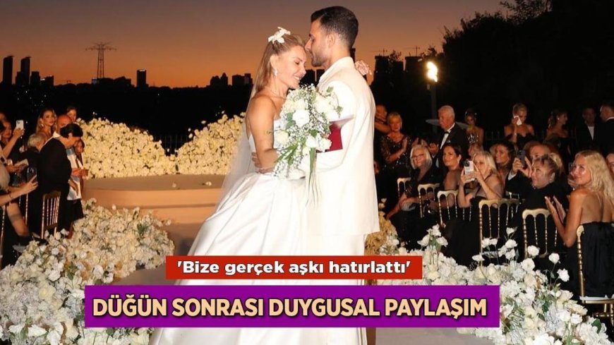 Haberler: Esra Erol'un kardeşi Eda Erol evlendi! Düğün sonrası ilk paylaşım