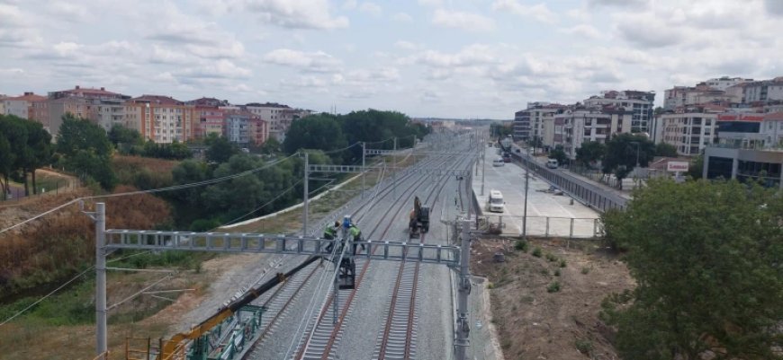 HIZLI TREN ENERJİ HAT ÇALIŞMALARI HIZLA DEVAM EDİYOR