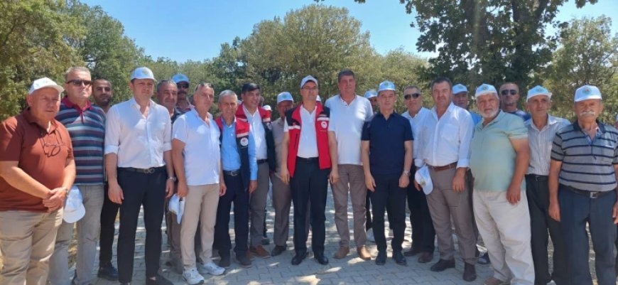 ÇERKEZKÖY’DE YAĞMUR DUASI YAPILDI