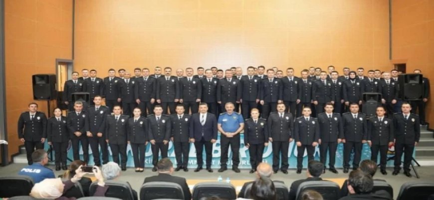 ÇERKEZKÖY EMNİYETİ’NDE TERFİ HEYECANI YAŞANDI