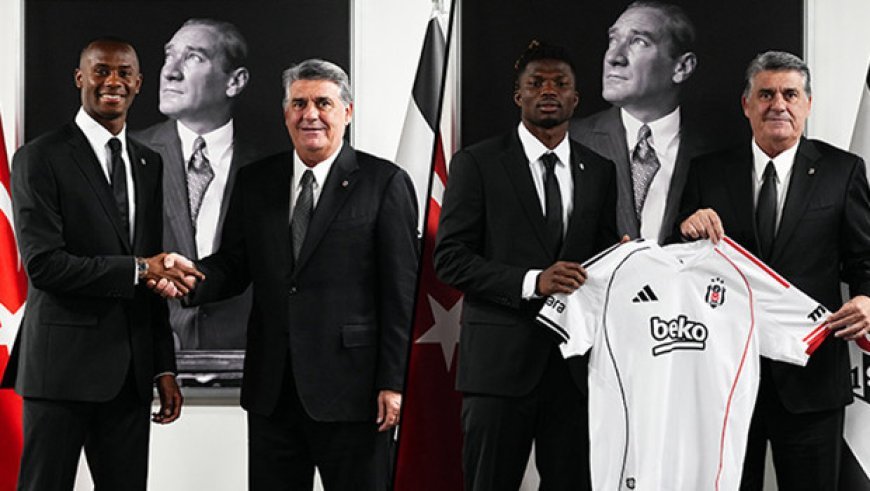 Beşiktaş'ın yeni transferleri konuştu: 'Büyük bir kulübe geldim'