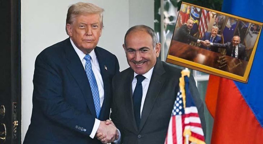 Dünya haberleri! Trump, Paşinyan'a ne hediye gönderdi?