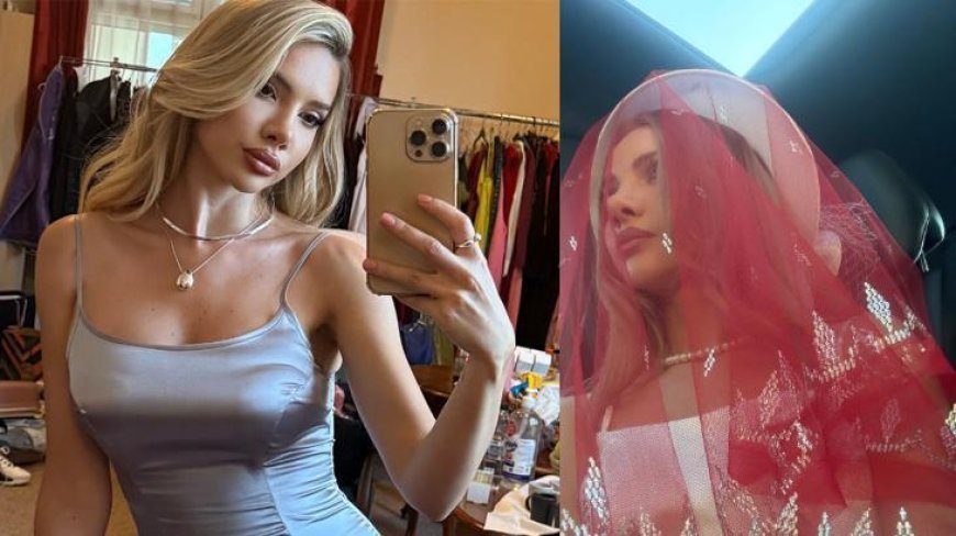 Sinan Akçıl'a söylediği sözle gündemdeydi! Otilia dünyaevine girdi, gelinliği dikkat çekti