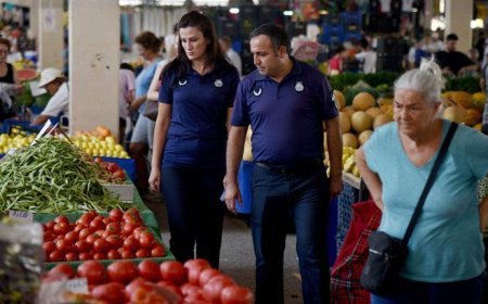 Pazar tezgahında 'irili, ufaklı' aldatmacaya 3 bin 541 lira ceza