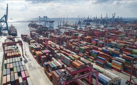 Türkiye'den 5 liman 'en fazla konteyner elleçlenen 100 liman' listesinde