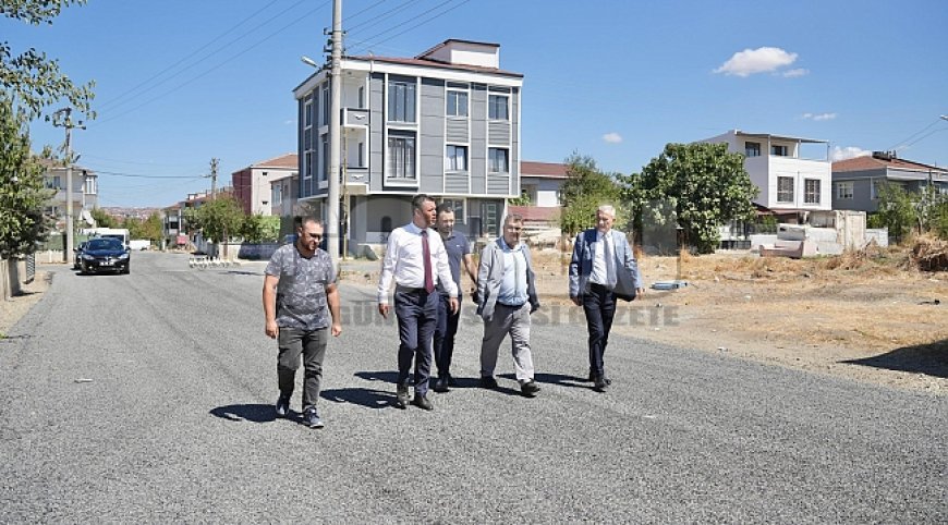 Havuzlar Mahallesi’nde Yeni Yol ve Park Çalışmaları Hızla İlerliyor