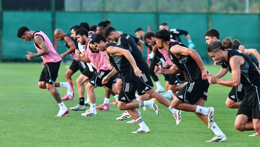 Beşiktaş'ta Başakşehir maçı mesaisi!