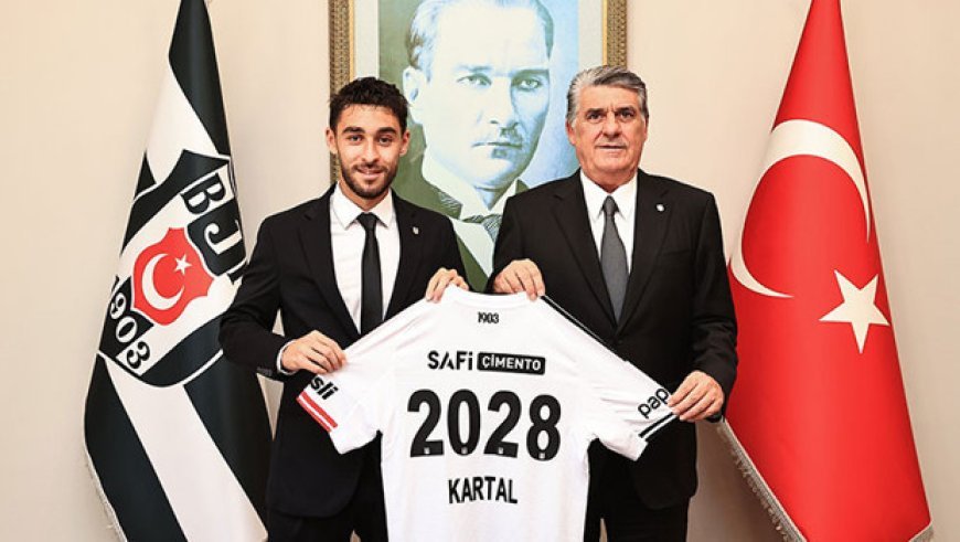 Beşiktaş, Kartal Kayra Yılmaz'ın sözleşmesini uzattı!