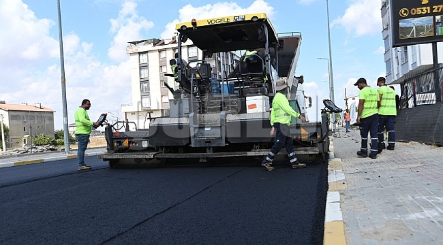 SARAY'DA VİZE CADDESİ YENİ YÜZÜNE KAVUŞTU