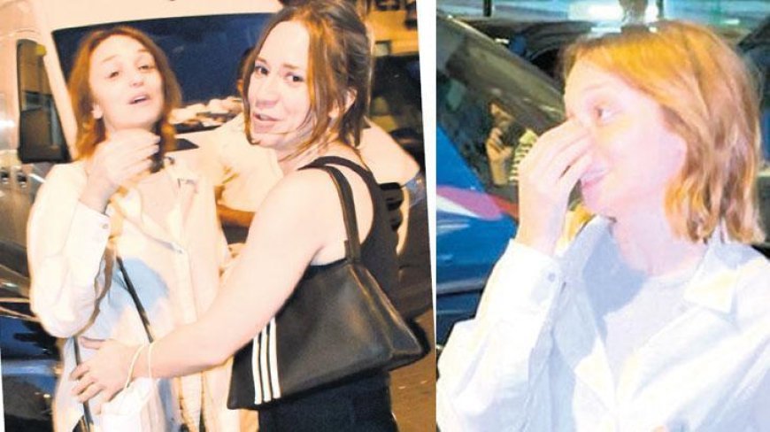 Çiçekleri görünce duygulandı