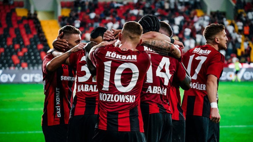 Gaziantep FK, üst üste 3. galibiyetini aldı!