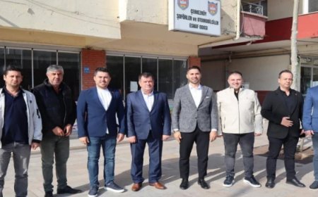 CHP İLÇE BAŞKANI ÇOLAK, ODA ZİYARETLERİNİ SÜRDÜRÜYOR