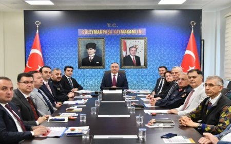 Tekirdağ’da Bağımlılıkla Mücadele İl Koordinasyon Kurulu Toplantısı Yapıldı