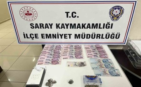 Tekirdağ’da uyuşturucu operasyonu: 1 kişi tutuklandı