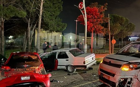 Tekirdağ'da zincirleme trafik kazası: 3 yaralı