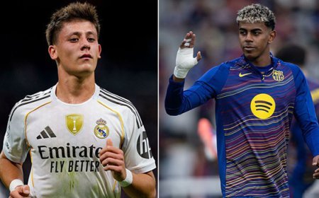Arda Güler-Lamine Yamal El Clasico'da karşı karşıya!