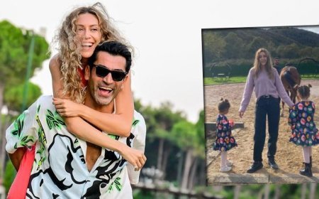 Sinem Kobal paylaştı! İşte kızları Lalin ve Leyla ile yeni kareleri