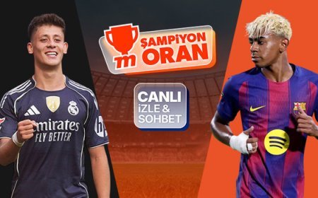 Real Madrid, El Clasico'da Barcelona'yı konuk edecek! Kritik maçın heyecanı canlı yayın, canlı sohbet ve Şampiyon Oranlar ile Misli'de