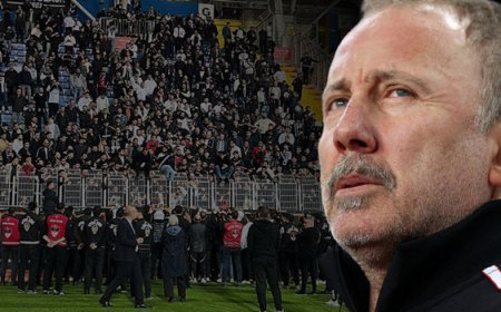 Sergen Yalçın, Beşiktaş taraftarıyla yüzleşti: 'Kolay değil, her şeyi anlatamam!'