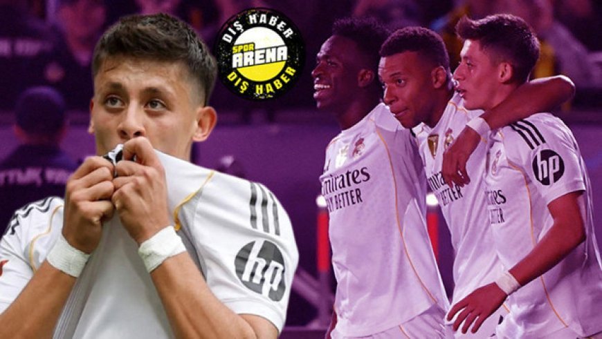 Kylian Mbappe'den Arda Güler için övgü dolu sözler: 'İnanılmaz bir yetenek!'