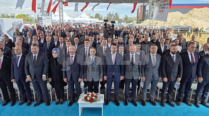 Bakan Kacır, Tekirdağ'da Model Fabrika'nın temelini attı