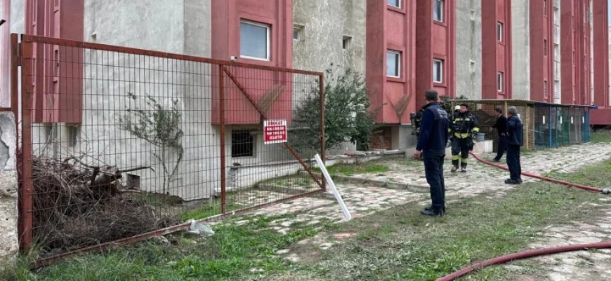 TRAKYA BAKIM MERKEZİ’NDE YANGIN ÇIKTI