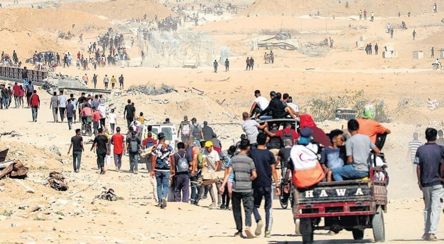 Gazze’de hazırlık