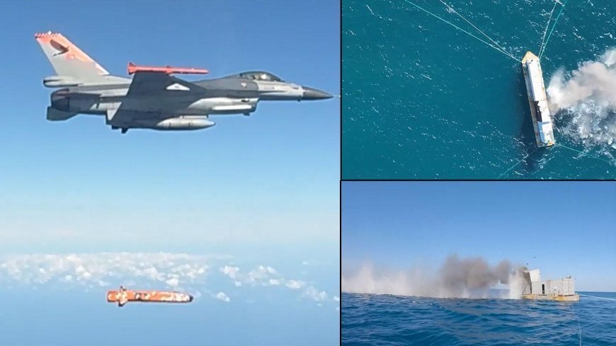 Milli seyir füzesi SOM-J'nin atış testi başarıyla tamamlandı