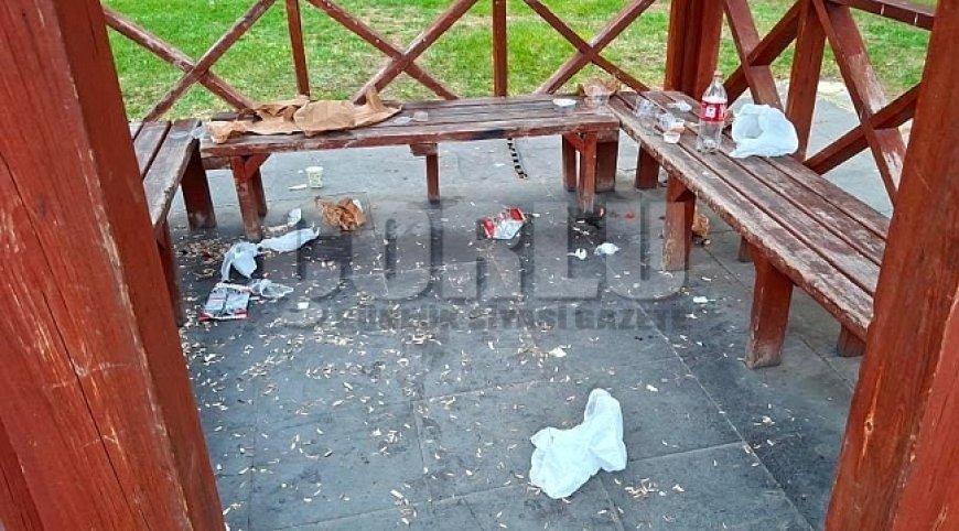 Sahil keyfi çöplüğe döndü: Vatandaş cezai işlem istiyor