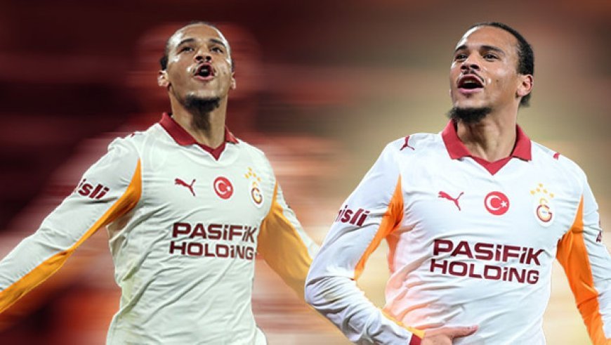 Başakşehir'de Leroy Sane'nin gecesi: Galatasaray formasıyla bir ilk!