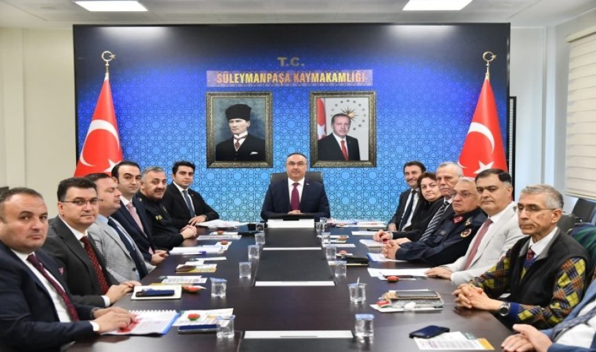 Tekirdağ’da Bağımlılıkla Mücadele İl Koordinasyon Kurulu Toplantısı Yapıldı