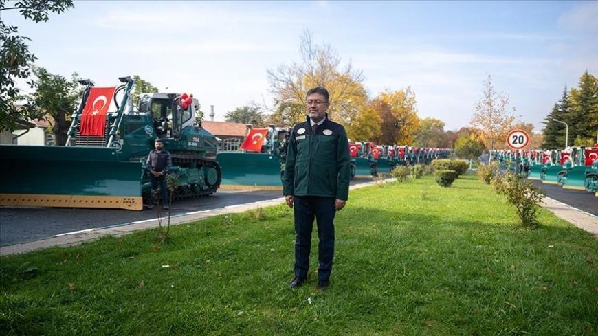 DSİ'ye 50 iş makinesi daha katıldı