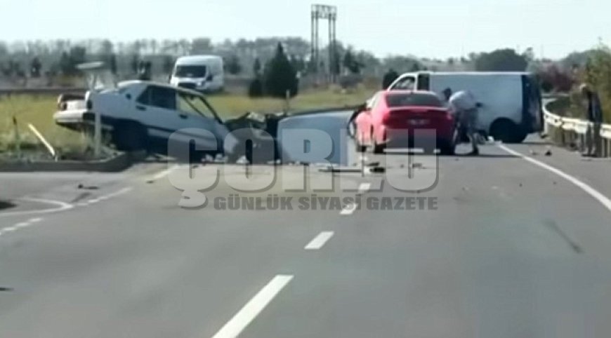 Kırklareli'nde trafik kazası: 4 yaralı